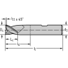 Walter MC716-04.0W2A-WJ30TF Fresas de taladrar MDI