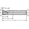 Walter MC716-10.0W3A-WJ30TF Fresas de taladrar MDI