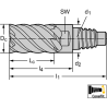 Walter MD128-12.0E6X-WJ30RD Fresas de escuadrar MDI