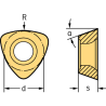 Walter P26315R12 WKP25S Triangulares positivas