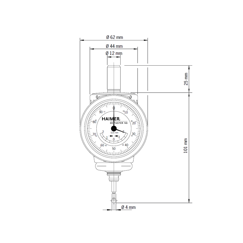 Haimer 3D-Sensor Universal Taster