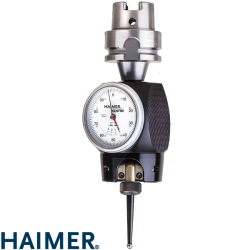 Haimer Coaxial indicator Centro with integrated adapter HSK-A50 and straight probe Ø5mm