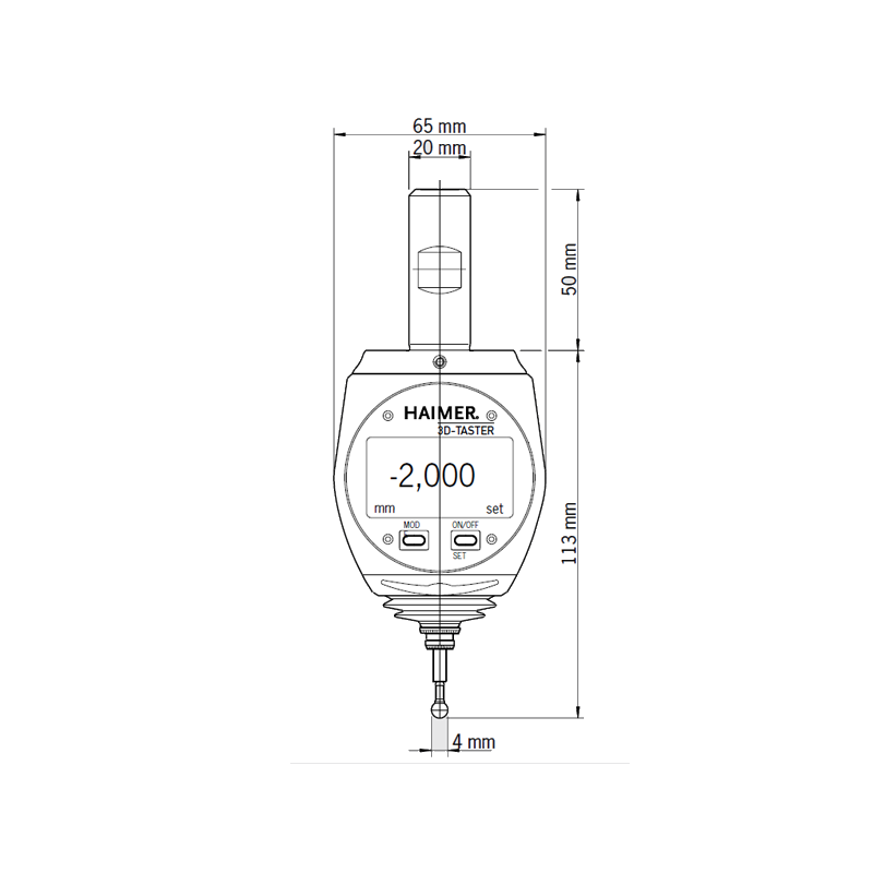 Haimer 3D-Sensor Universal Taster