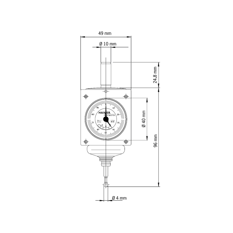 Haimer 3D-Sensor Universal Taster