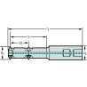 Walter T2711.26-W26-3-09-2-32.7 Fresas de roscar con plaquitas de corte T2711