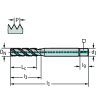 Walter TC120-M10-C1-WW60AG Machos de roscar a máquina HSS-E-PM