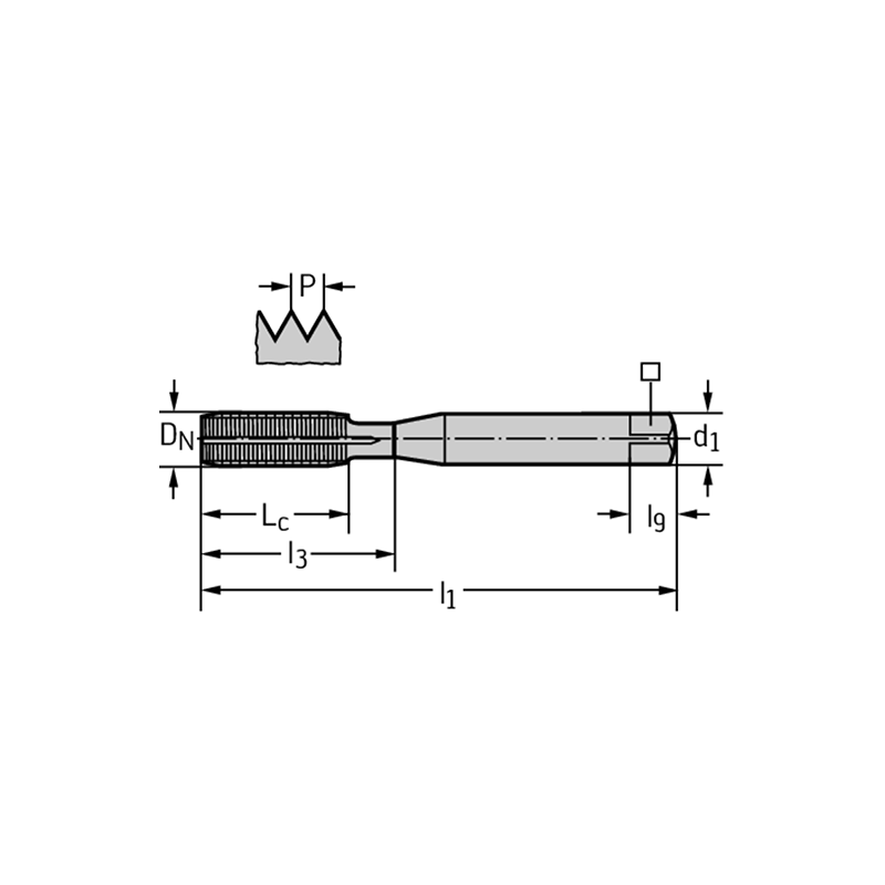 Walter TC410-M10-C6-WY80AD Laminadores a máquina HSS-E