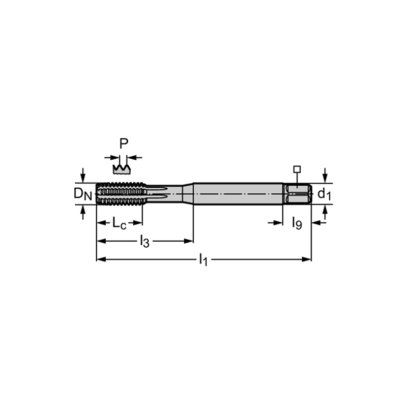 Walter TC410-M10-CL-WY80AD Laminadores a máquina HSS-E