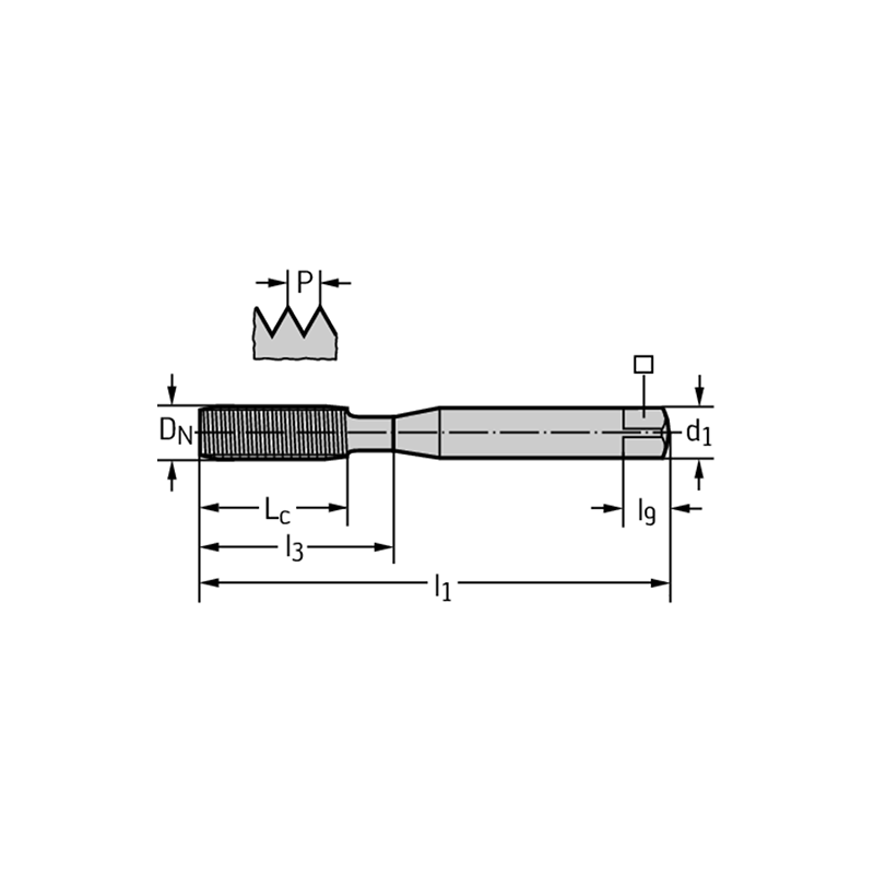 Walter TC410-M2.5-E0-WY80AD Laminadores a máquina HSS-E