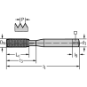 Walter TC410-M3-E6-WY80AD Laminadores a máquina HSS-E