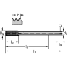 Walter TC420-M10-LH-WW60AD Laminadores a máquina HSS-E-PM