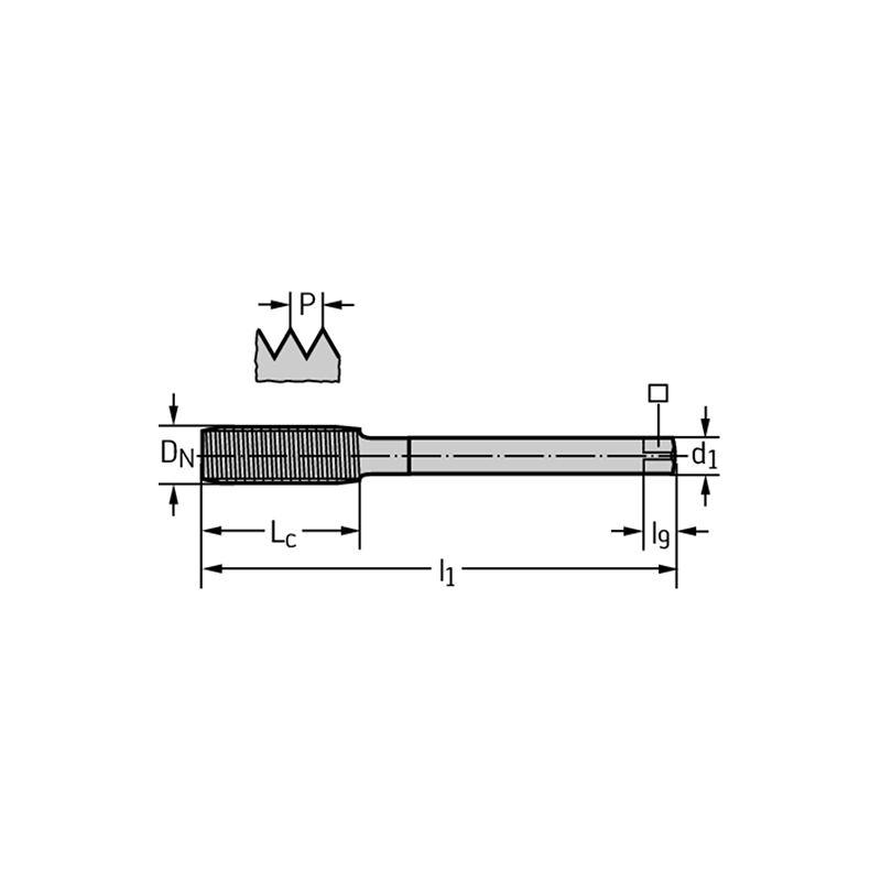 Walter TC430-M16X1.5-L1-WW60AD Laminadores a máquina HSS-E-PM