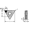 Walter TCGW06T102TS-1 WBH10 CBN: triangulares positivas 60° TCGW