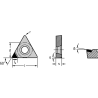 Walter TPGW16T304FS-1 WDN10 PKD – Triangulares positivas 60° TPGW
