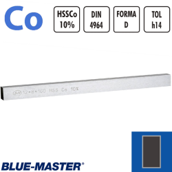 Cuchillas Rectangulares de Cobalto 10% Para Torno DIN4964  Forma D  