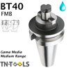 Cono Portafresas DIN69871 BT40 con Chavetas Frontales FMB con Refrigeración Interna Gama Media
