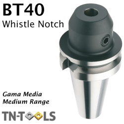 Cono Portafresas MAS403 BT40 Whistle Notch Gama Media