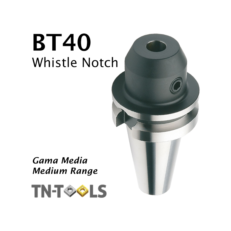 Cono Portafresas MAS403 BT40 Whistle Notch Gama Media