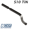 Cuchilla de desbarbado Noga S10 TiN