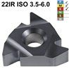 Placas de Roscado 22IR ISO Interior de Pasos Métricos (3,5-6,0)