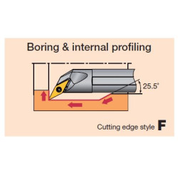 Tungaloy A12M-SVQBR11-D170 