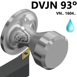 Turning Holder DTGN 90º External for General Applications