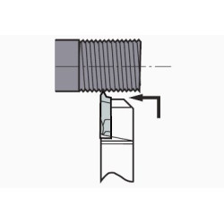 Tungaloy JSTTR1212X3  Portaherramientas de Roscado