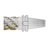 Tungaloy TLA15R100L097BT50-05M  Portaherramientas de Fresado