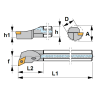 Set SDUC 93°Internal Turning Holders