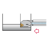 Set STFC 90° Portaherramientas Interiores de Torno