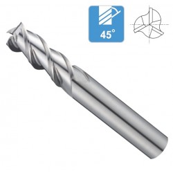 Mills Carbide 3 Cortes Aluminio