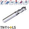 Fresa Metal Duro 3 Cortes Recubrimiento TiCN 56HRC