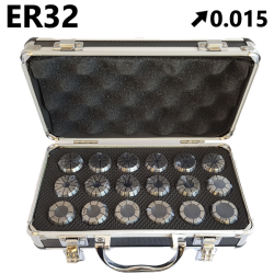 Set de Pinzas tipo ER32 con diferentes piezas