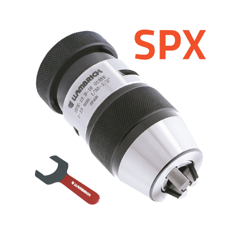 Portabrocas Modelo SPX Llambrich de autoapriete de Súper Precisión con llave suplementaria