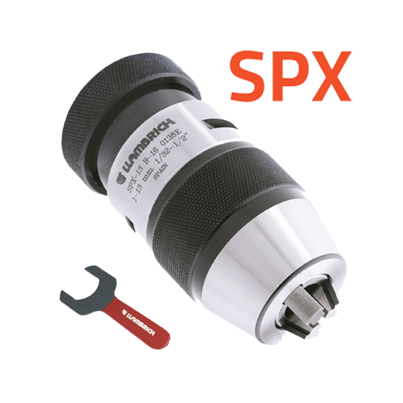 Portabrocas Modelo SPX Llambrich de autoapriete de Súper Precisión con llave suplementaria Portabrocas Modelo SPX Llambrich de autoapriete de Súper Precisión con llave suplementaria