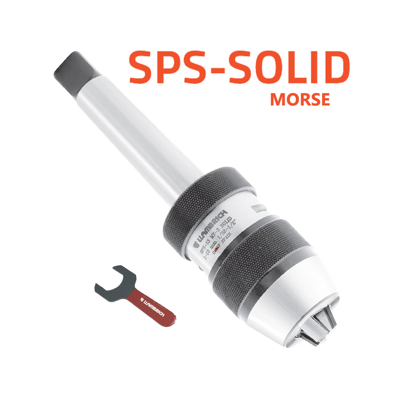 Portabrocas Modelo SPS-SOLID Cono Morse Llambrich de autoapriete de Súper Precisión con espiga integrada Portabrocas Modelo SPS-SOLID Cono Morse Llambrich de autoapriete de Súper Precisión con espiga integrada