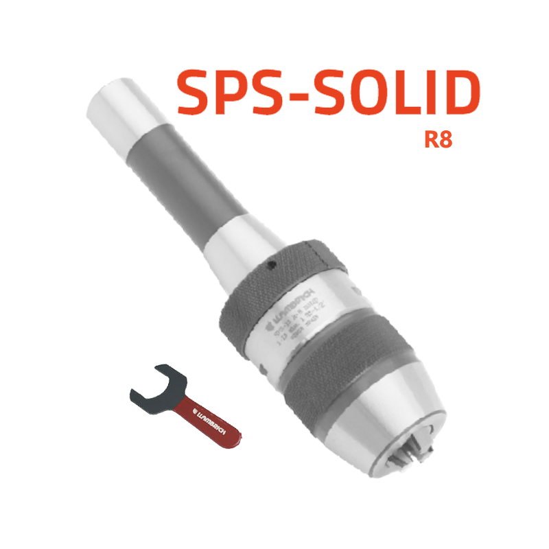 Portabrocas Modelo SPS-SOLID R8 Llambrich de autoapriete de Súper Precisión con espiga integrada Portabrocas Modelo SPS-SOLID R8 Llambrich de autoapriete de Súper Precisión con espiga integrada