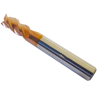 Fresa Metal Duro 3 Cortes Recubrimiento ACH 45-65 HRC Hélice Variable de Corte Reforzado Antivibratoria