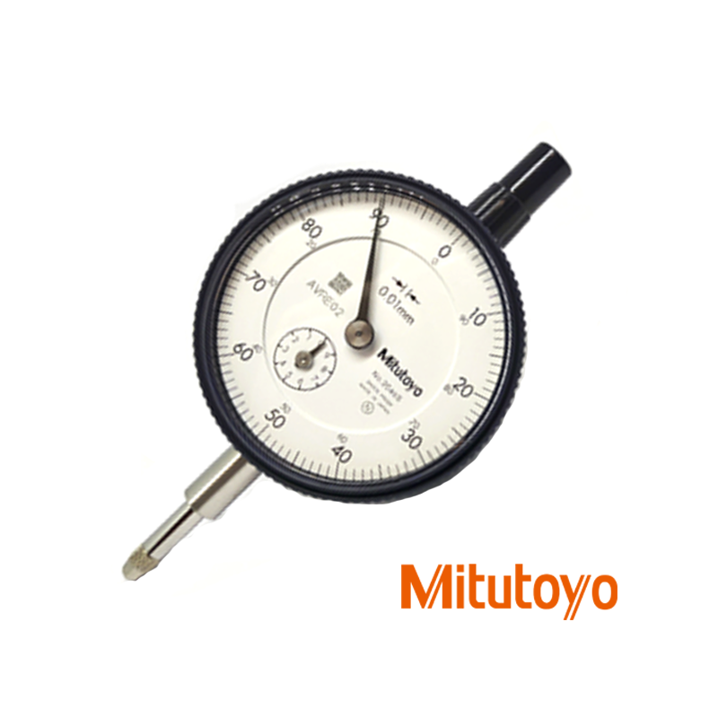 Reloj Comparador Centesimal Mitutoyo 0-10mm Analógico