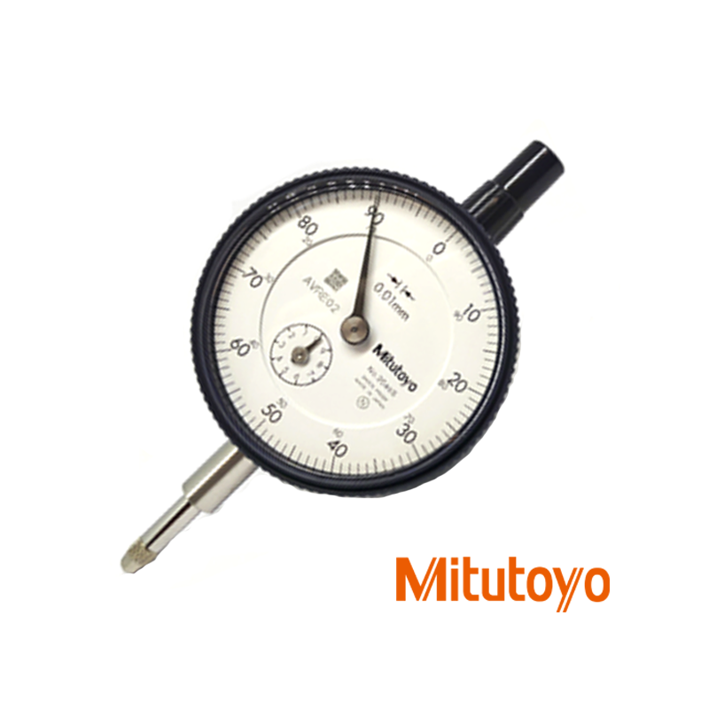 Reloj Comparador Centesimal Mitutoyo 0-10mm Analógico Reloj Comparador Centesimal Mitutoyo 0-10mm Analógico
