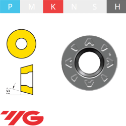 YG1 RDKW... Placa de Fresar en Materiales Duros