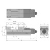 Precision vice ALQ-160G/HV mechanical with mechanical booster