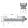 Mordaza de Precisión Mecánica AVM-160G/HV