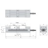Mordaza Twin Mecánica TLD-60G/HV