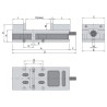 Precision vice MG-60G/HV mechanical