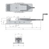 Mordaza de Precisión Mecánica MP-80A