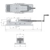 Mordaza de Precisión Hidráulica HP-60A