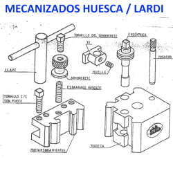 Pièces de rechange pour tourelles Lardi-Mecanizados Huesca