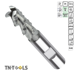 Roughing Carbide Bur 3 Cuts Helix 45º HA 