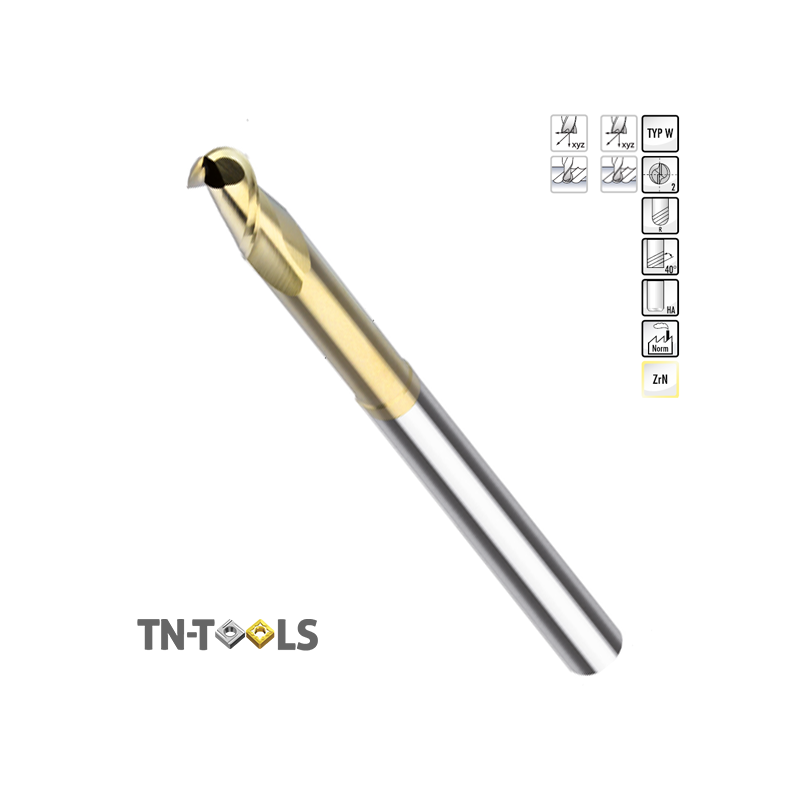Roughing Carbide End Mill 3 Cuts Low Neck Cooled Roughing Carbide End Mill 3 Cuts Low Neck Cooled